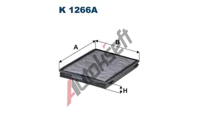 FILTRON Filtr vzduchu v interiru FI K1266A, FI K 1266A