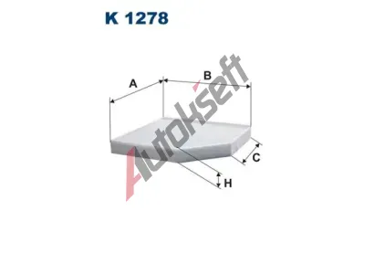 FILTRON Filtr - vzduch v interiru FI K1278, K 1278