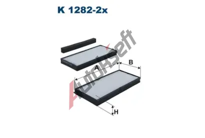 FILTRON Filtr - vzduch v interiru FI K1282-2X, K 1282-2x