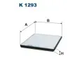 FILTRON Filtr - vzduch v interiru ‐ FI K1293