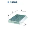 Filtr vzduchu v interiru FILTRON ‐ FI K1300A