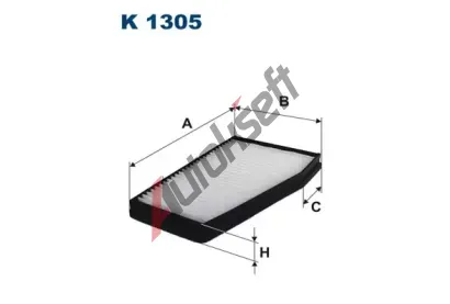 FILTRON Filtr - vzduch v interiru FI K1305, K 1305