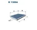 Filtr vzduchu v interiru FILTRON ‐ FI K1306A