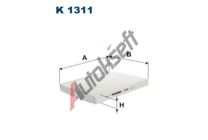 FILTRON Filtr vzduchu v interiru FI K1311, K 1311