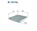 Filtr vzduchu v interiéru FILTRON ‐ FI K1311A Filtr vzduchu v interiéru FILTRON ‐ FI K1311A