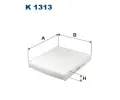 Filtr vzduchu v interiéru FILTRON ‐ FI K1313 Filtr vzduchu v interiéru FILTRON ‐ FI K1313