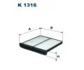 Filtr vzduchu v interiru FILTRON ‐ FI K1316