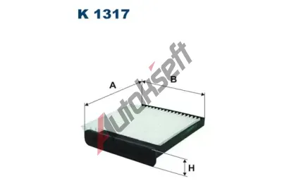 FILTRON Filtr - vzduch v interiru FI K1317, K 1317