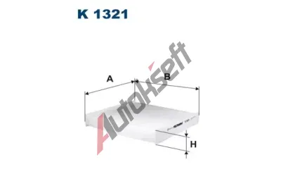 FILTRON Filtr vzduchu v interiru FI K1321, K 1321