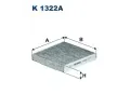 Filtr vzduchu v interiru FILTRON ‐ FI K1322A