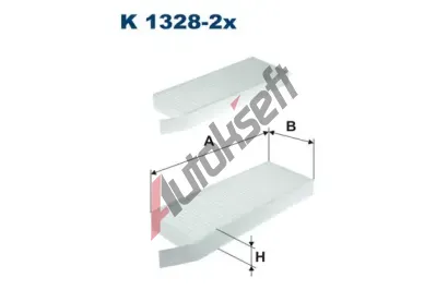 FILTRON Filtr vzduchu v interiru FI K1328-2x, K 1328-2x