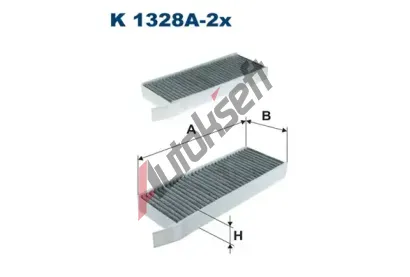 FILTRON Filtr vzduchu v interiru FI K1328A-2x, K 1328A-2x