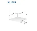 Filtr vzduchu v interiru FILTRON ‐ FI K1329