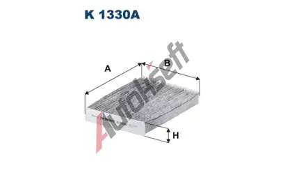 FILTRON Filtr vzduchu v interiru FI K1330A, K 1330A