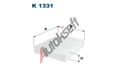 FILTRON Filtr vzduchu v interiru FI K1331, K 1331