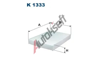 FILTRON Filtr vzduchu v interiru FI K1333, K 1333