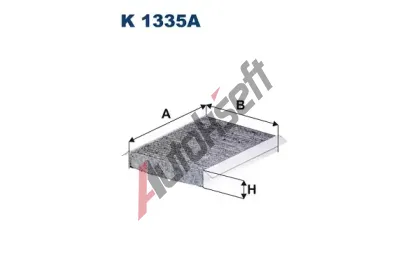 FILTRON Filtr vzduchu v interiru FI K 1335A, FI K1335A