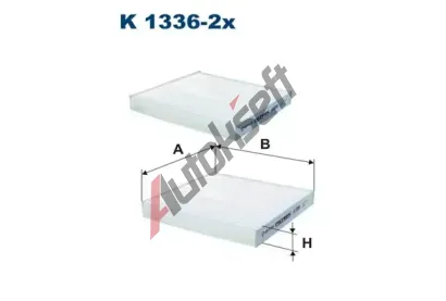 FILTRON Filtr - vzduch v interiru FI K1336-2x, K 1336-2x