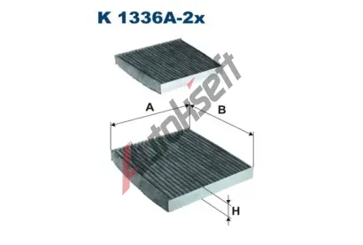 FILTRON Filtr vzduchu v interiru FI K1336A-2x, K 1336A-2x