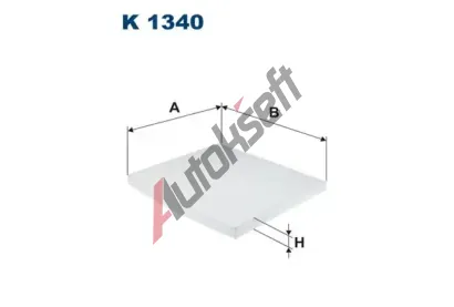 FILTRON Filtr vzduchu v interiru FI K1340, K 1340