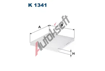 FILTRON Filtr vzduchu v interiru FI K1341, K 1341