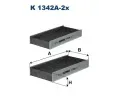 Filtr vzduchu v interiru FILTRON ‐ FI K1342A-2x