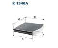 Filtr vzduchu v interiru FILTRON ‐ FI K1346A