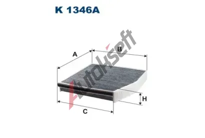 FILTRON Filtr vzduchu v interiru FI K1346A, FI K 1346A