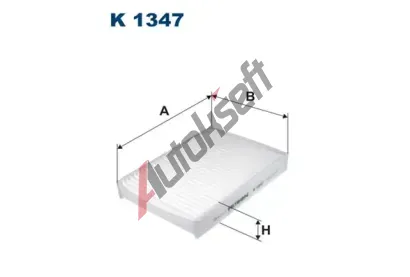 FILTRON Filtr vzduchu v interiru FI K1347, FI K 1347