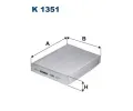 Filtr vzduchu v interiru FILTRON ‐ FI K1351