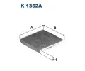 Filtr vzduchu v interiru FILTRON ‐ FI K1352A