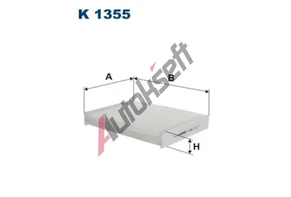FILTRON Filtr vzduchu v interiru FI K1355, K 1355