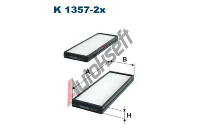 FILTRON Filtr - vzduch v interiru FI K1357-2x, K 1357-2x