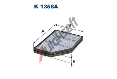 FILTRON Filtr vzduchu v interiru FI K 1358A, FI K1358A