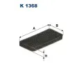 Filtr vzduchu v interiru FILTRON ‐ FI K1368