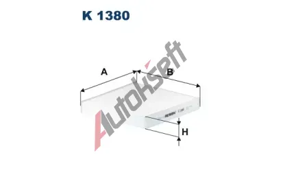FILTRON Filtr vzduchu v interiru FI K 1380, FI K1380
