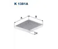 FILTRON Filtr vzduchu v interiru ‐ FI K1381A
