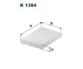 Filtr vzduchu v interiru FILTRON ‐ FI K1384