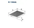 Filtr vzduchu v interiru FILTRON ‐ FI K1384A
