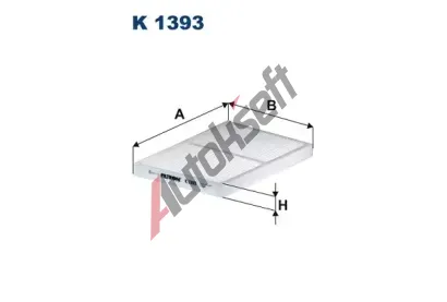FILTRON Filtr vzduchu v interiru FI K 1393, FI K1393