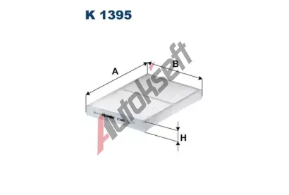 FILTRON Filtr vzduchu v interiru FI K 1395, FI K1395