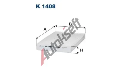 FILTRON Filtr vzduchu v interiru FI K1408, K 1408