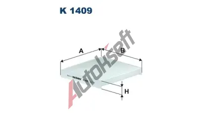 FILTRON Filtr vzduchu v interiru FI K1409, K 1409