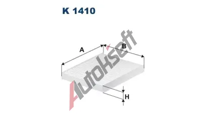 FILTRON Filtr vzduchu v interiru FI K1410, FI K 1410