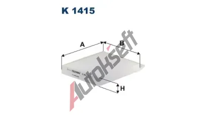 FILTRON Filtr vzduchu v interiru FI K1415, K 1415