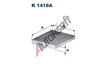 FILTRON Filtr vzduchu v interiru FI K1418A, K 1418A
