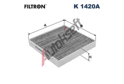 FILTRON Filtr vzduchu v interiru FI K1420A, K 1420A