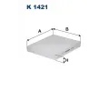 Filtr vzduchu v interiru FILTRON ‐ FI K1421