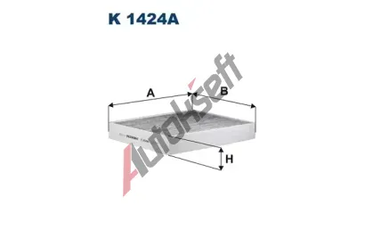 FILTRON Filtr vzduchu v interiru FI K1424A, K 1424A
