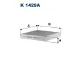 Filtr vzduchu v interiru FILTRON ‐ FI K1429A
